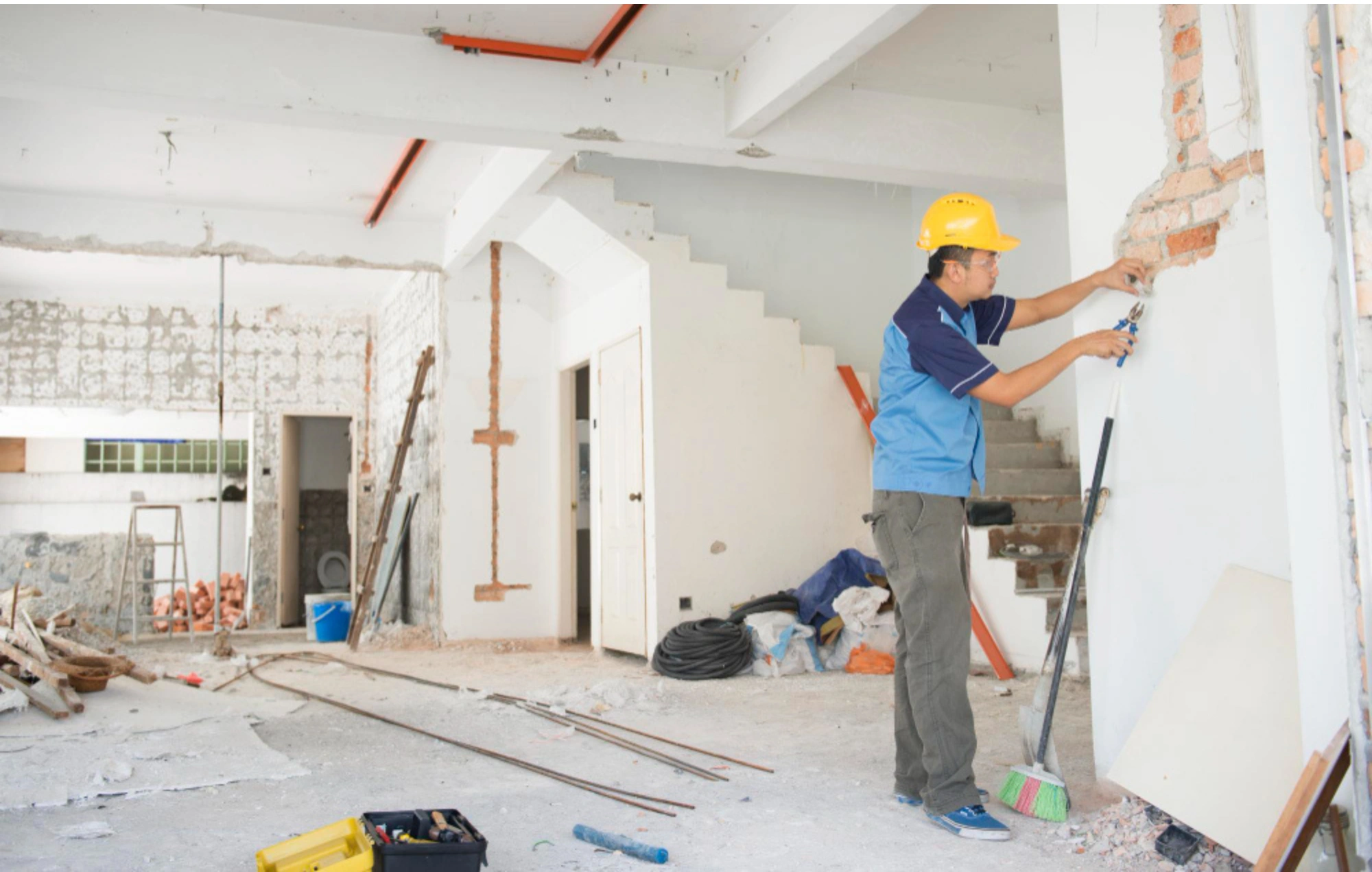 Residential home remodeling project in Los Angeles
