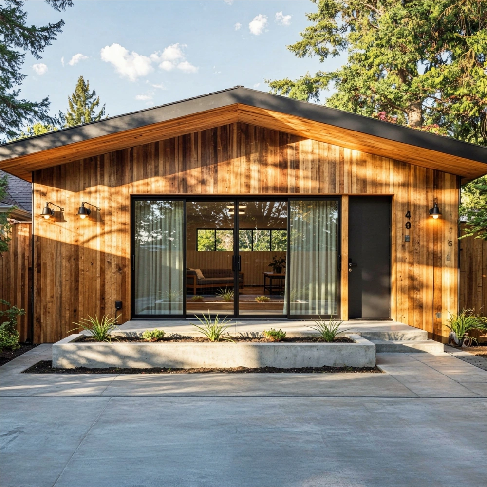 Custom ADU construction and garage conversion project in Los Angeles
